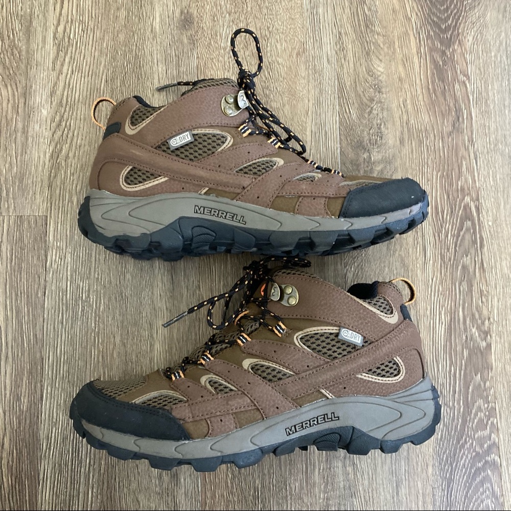 Merrell Big Kid's Moab 2 Mid Waterproof Leather Boot - Picture 4 of 8